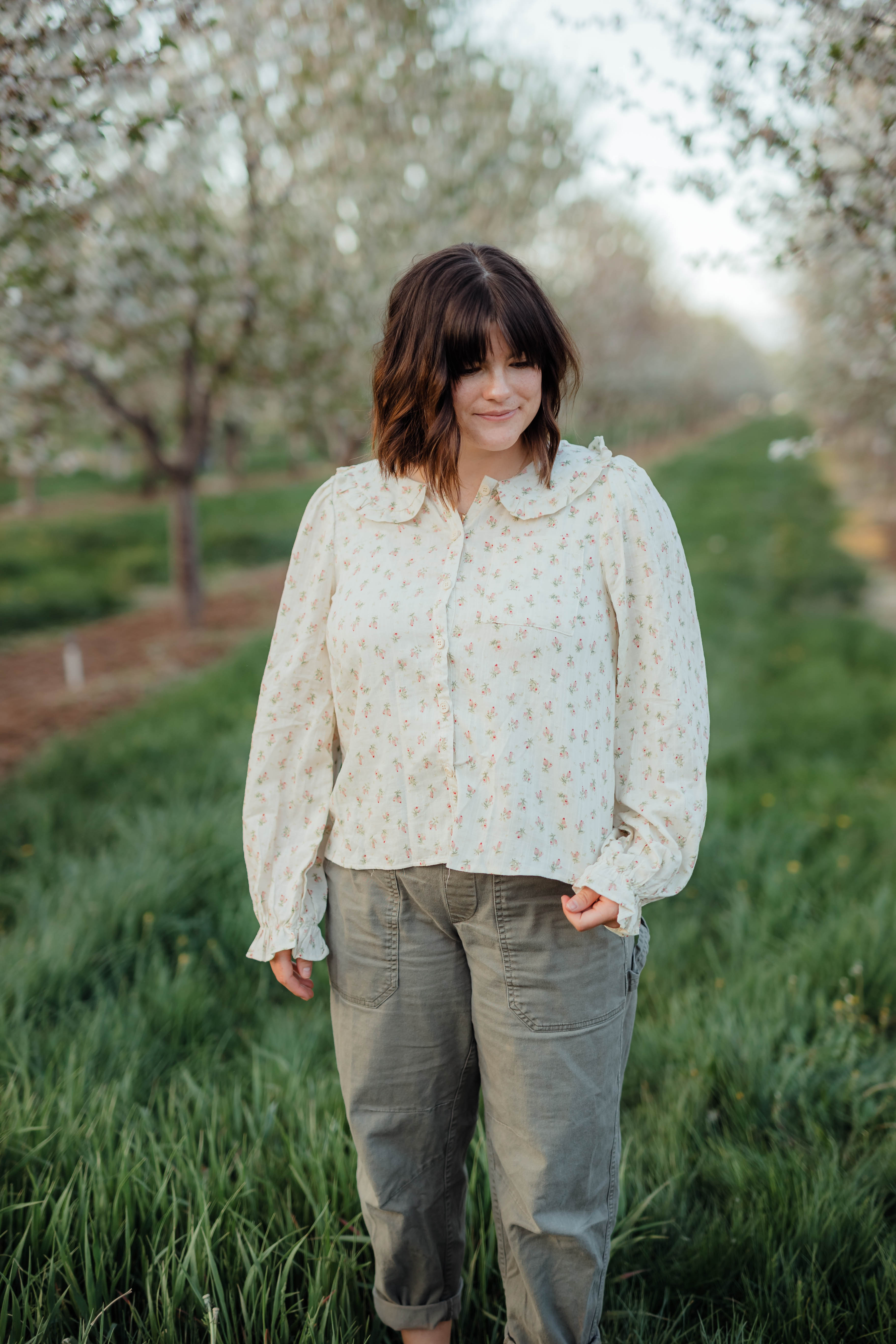 Emma Blouse--Pink